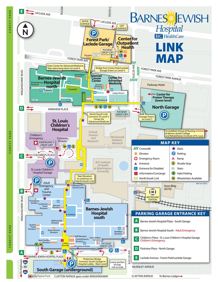 St Louis University Hospital Campus Map Paul Smith   Campus Maps 